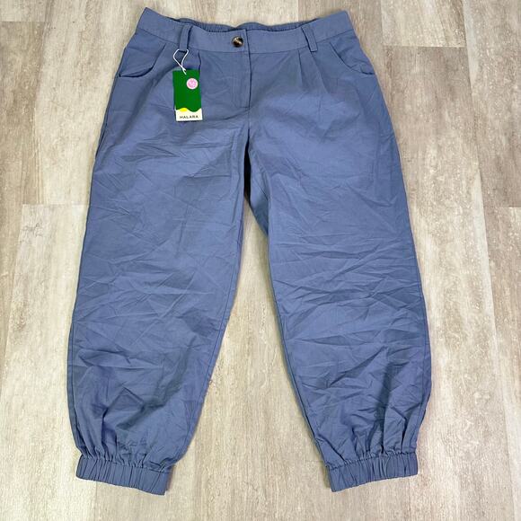 NEW Halara Mid Rise Zipper Pocket Casual Cotton Joggers Size XL - Picture 2 of 8